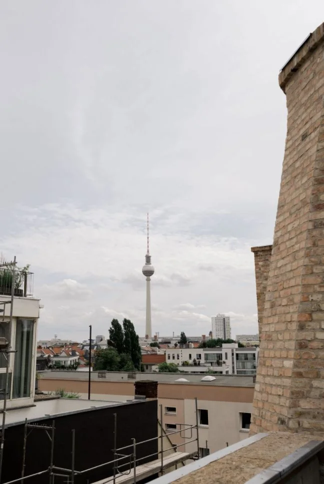 Blick über Berlin-Mitte zum Fernsehturm