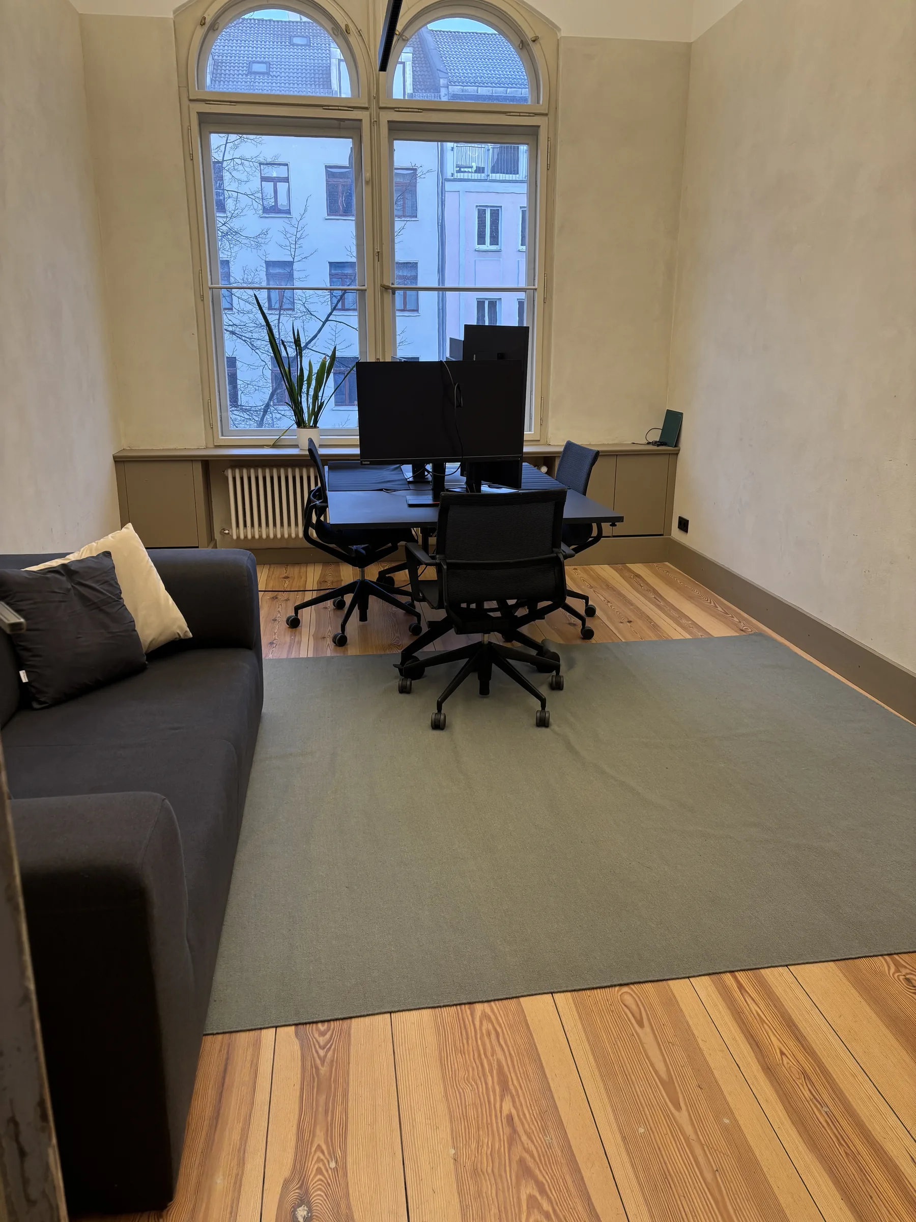 19,5 m² Büro für 3–6 Personen